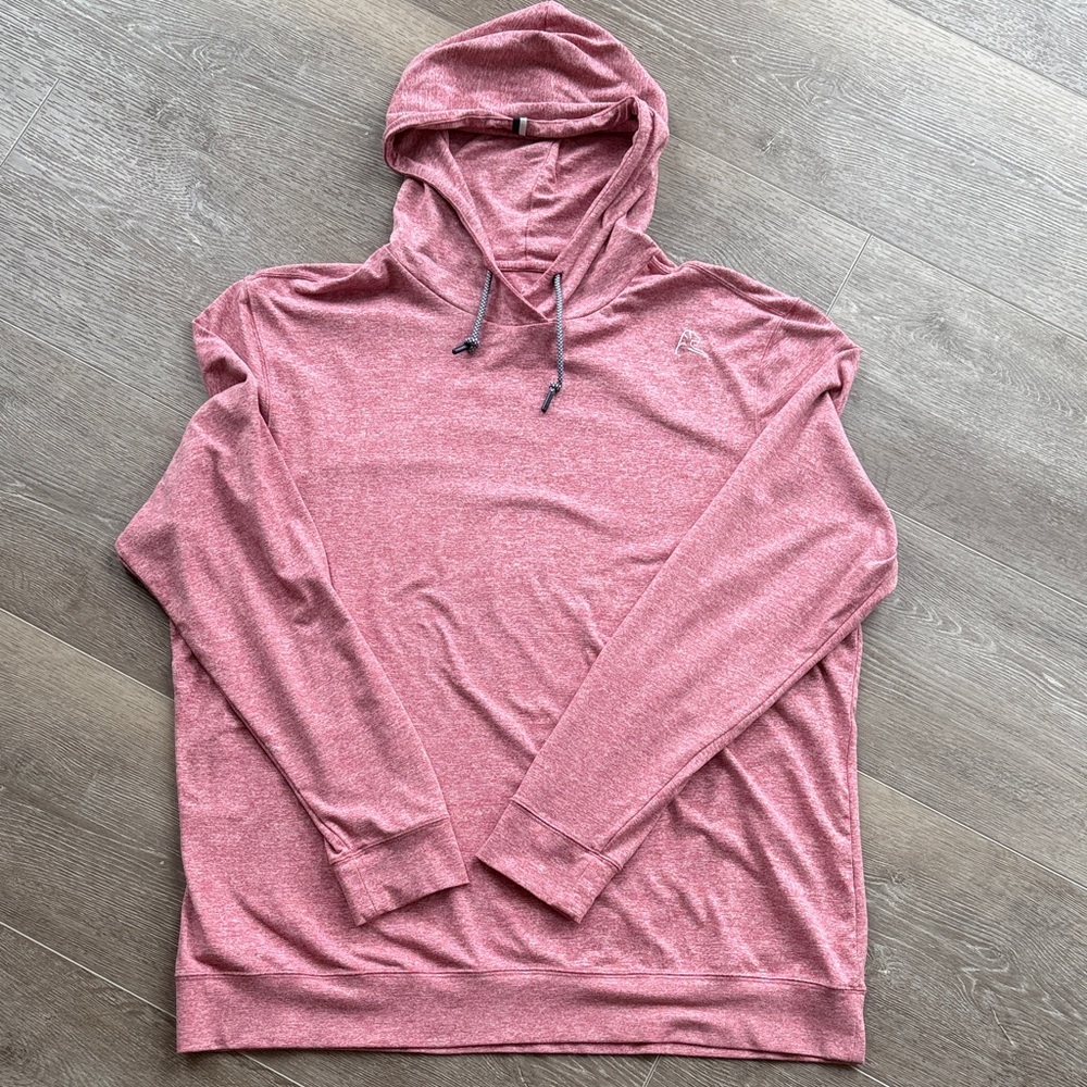 Rhoback Men's Soft Rose Hoodie
